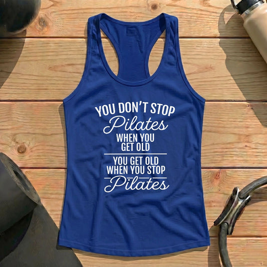 Don't Stop Pilates Tank Top