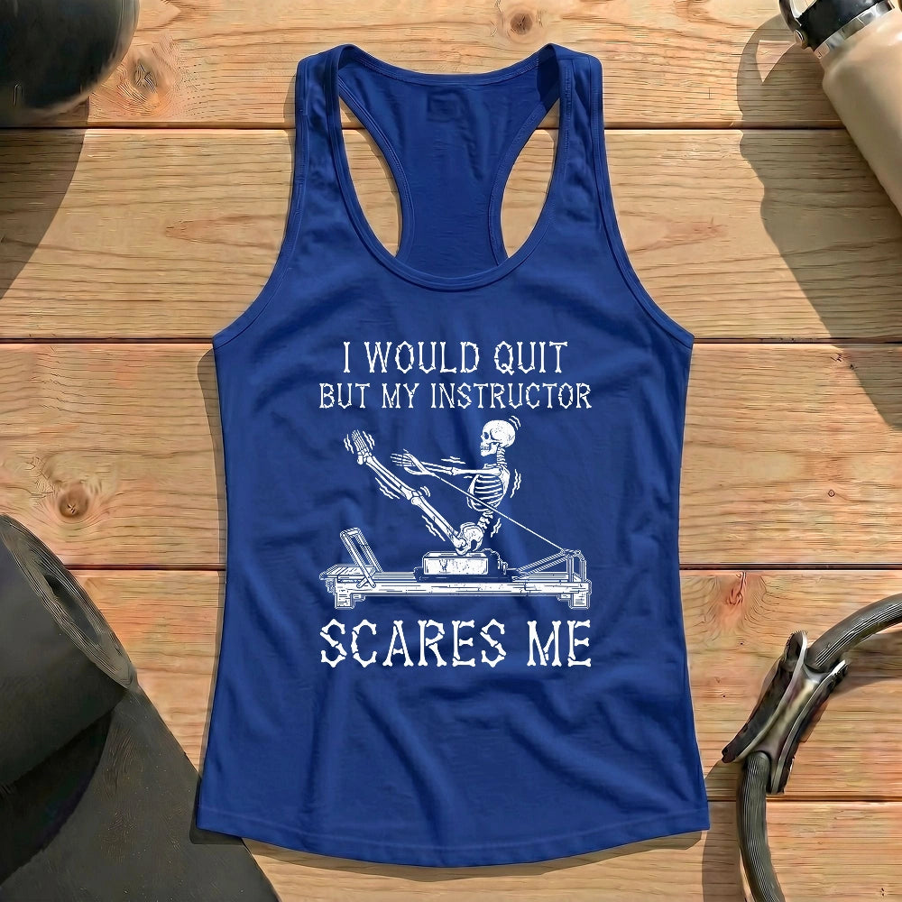 Instructor Scares Me Tank Top