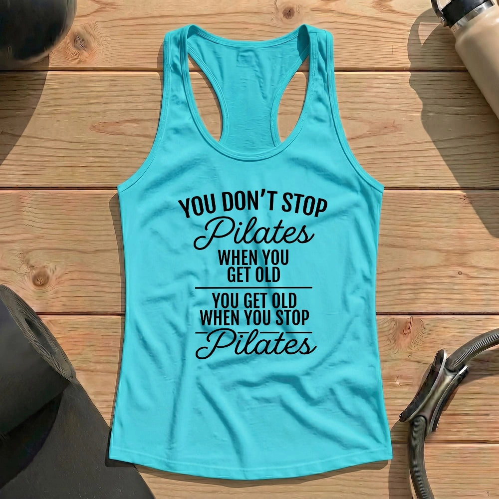 Don't Stop Pilates Tank Top