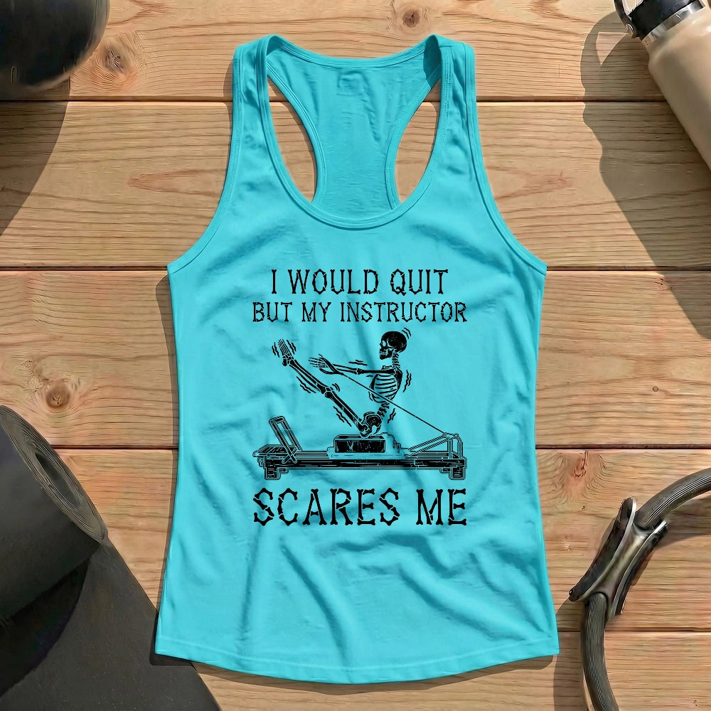 Instructor Scares Me Tank Top