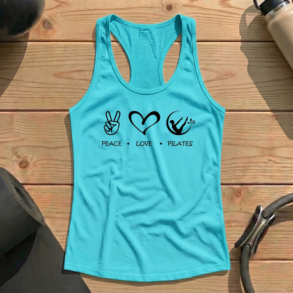 Peace Love Pilates Tank Top