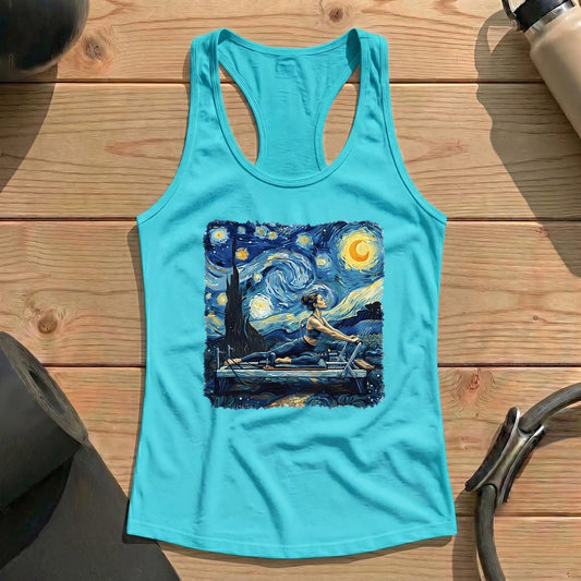 Starry Night Pilates Tank Top