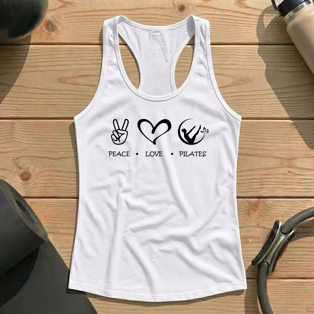 Peace Love Pilates Tank Top