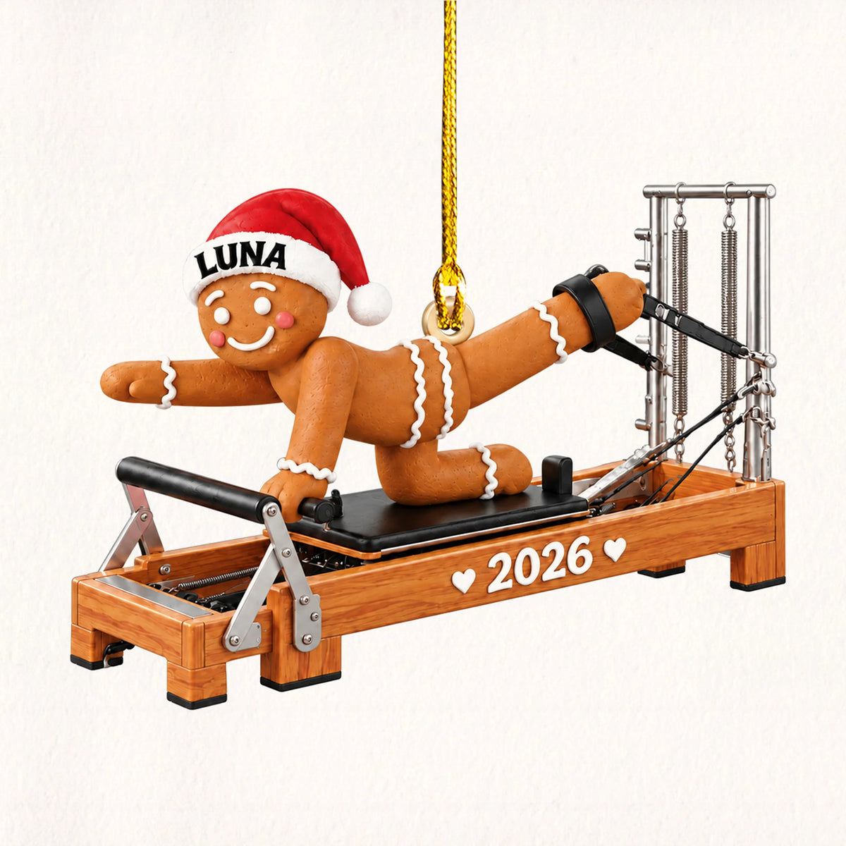 Gingerbread Reforming Acrylic Ornament