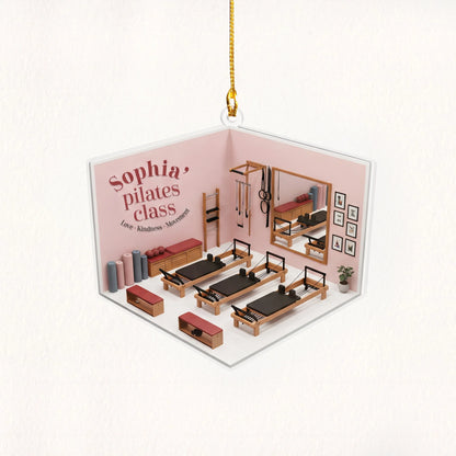 Pilates Class Acrylic Ornament