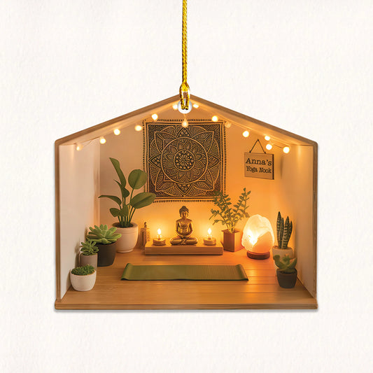 Yoga Nook Acrylic Ornament