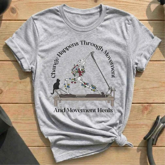 Change Happens Through Movement T-shirt