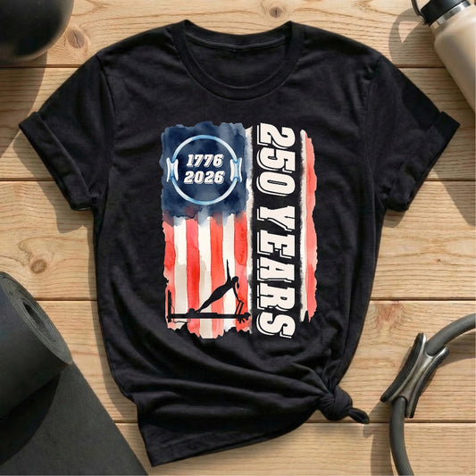 250 Years Watercolour Pose T-shirt