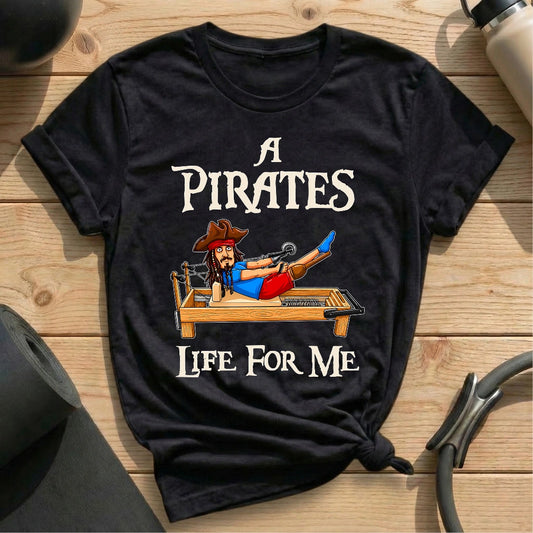 A Pirates Life For Me T-shirt - in MindCloth Pilates Tshirt Collection