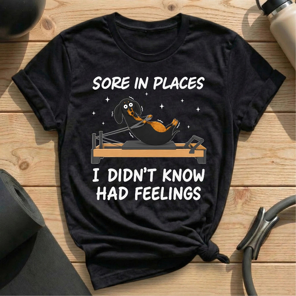 All Sore T-shirt - in MindCloth Pilates Tshirt Collection