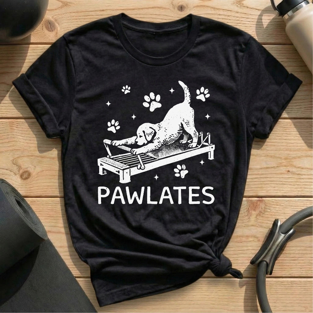 Dog Pawlates T-shirt