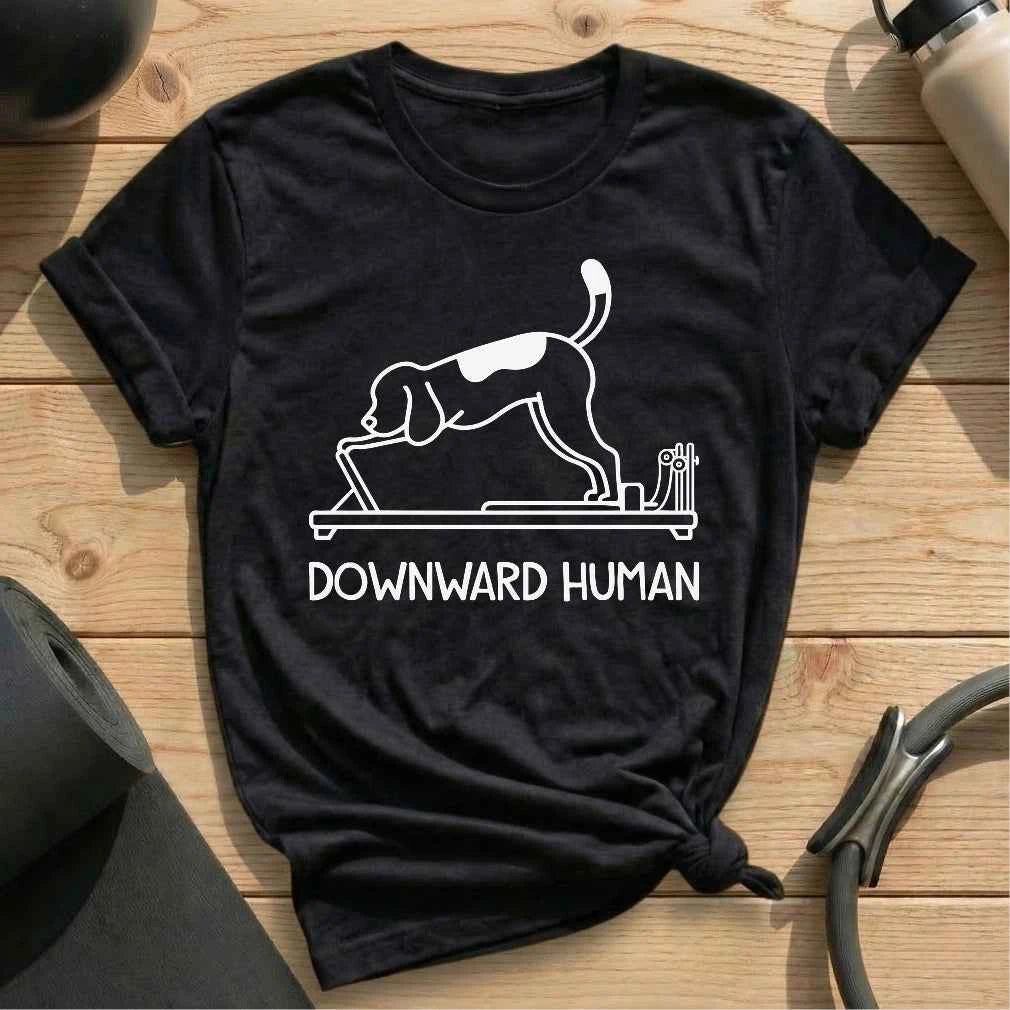 Downward Human T-shirt