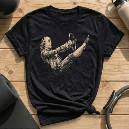 Franklin Teaser T-shirt - in MindCloth Pilates Tshirt Collection