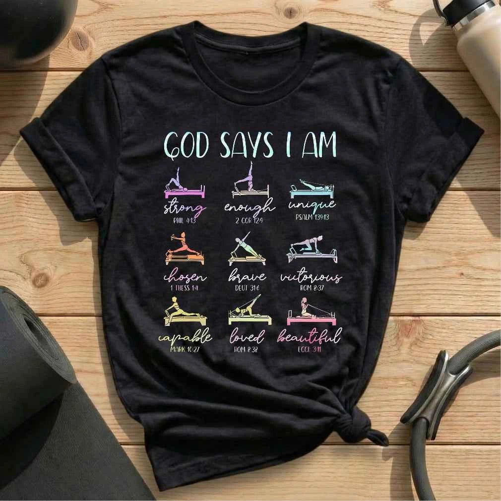 God Says I Am T-shirt
