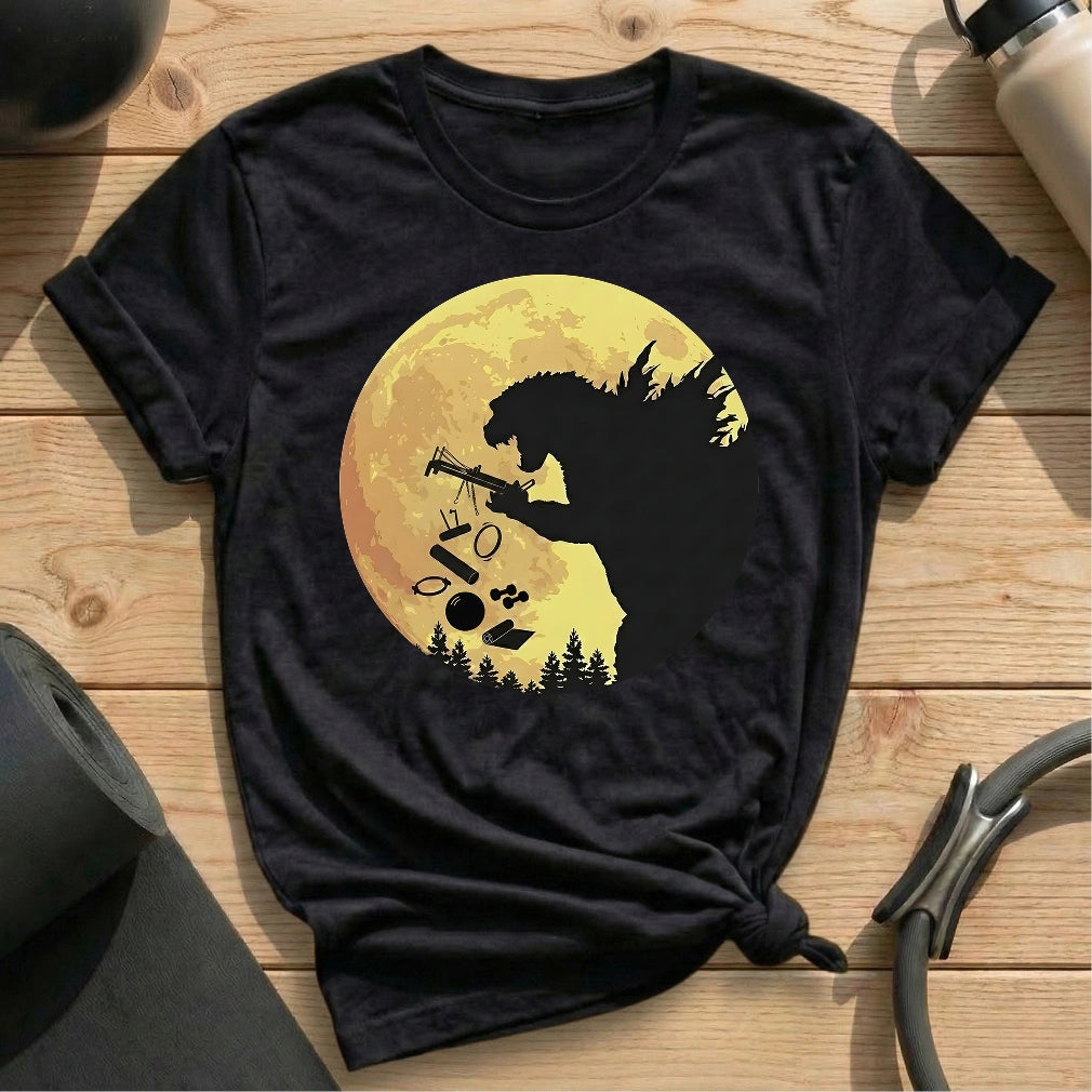 Gozilla Moon T-shirt