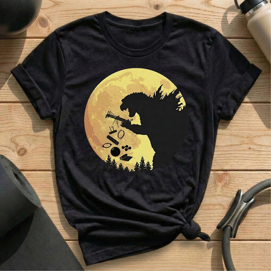 Gozilla Moon T-shirt