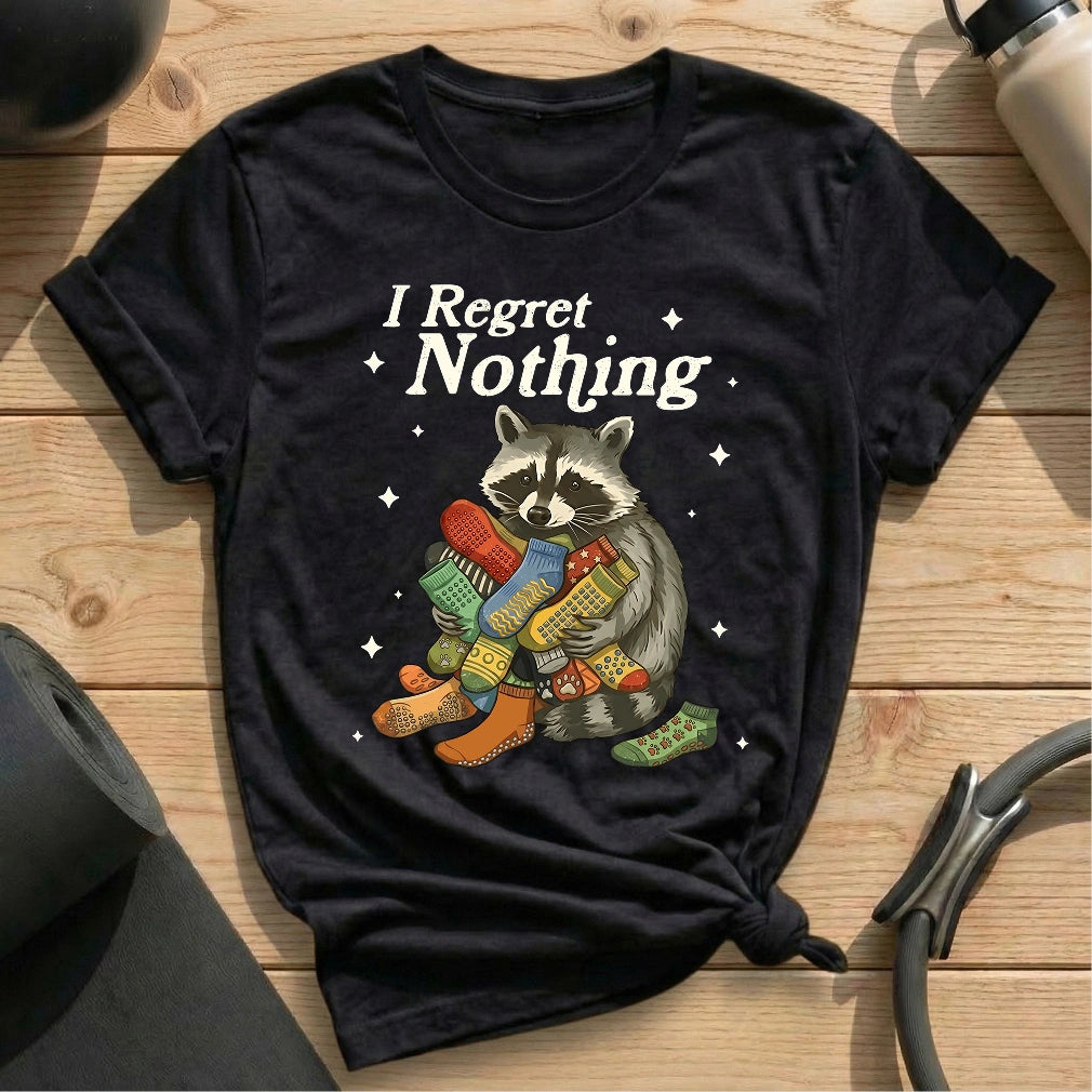 I Regret Nothing T-shirt - in MindCloth Pilates Tshirt Collection