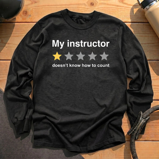 Instructor Rating Long Sleeve T-shirt