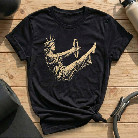 Liberty Teaser T-shirt - in MindCloth Pilates Tshirt Collection