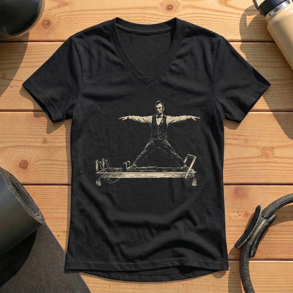 Lincoln Pilates Lady V-neck