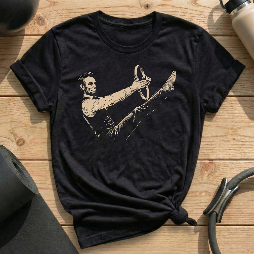 Lincoln Teaser T-shirt - in MindCloth Pilates Tshirt Collection
