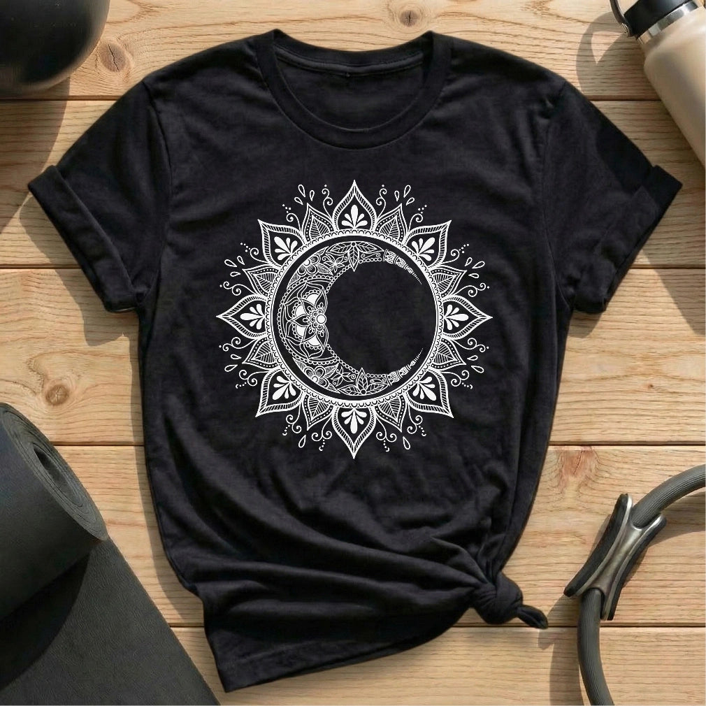 Mandala Moon T-shirt