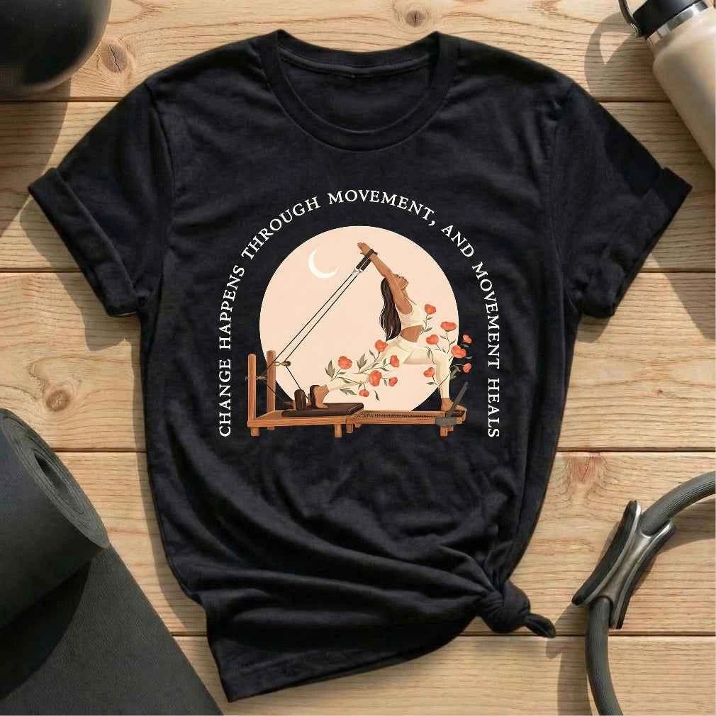 Moon and Flowers T-shirt
