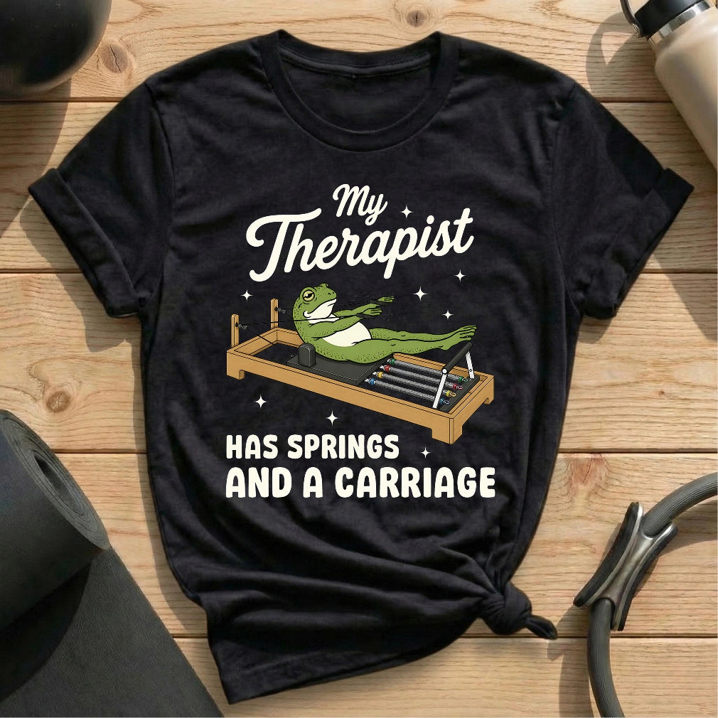 My Therapist T-shirt - in MindCloth Pilates Tshirt Collection