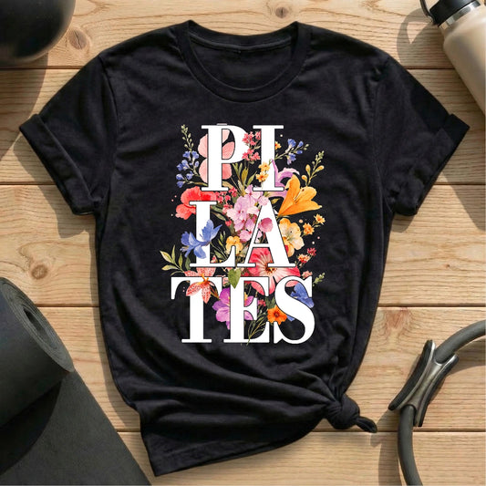 Pilates Blooming T-shirt - in MindCloth Pilates Tshirt Collection