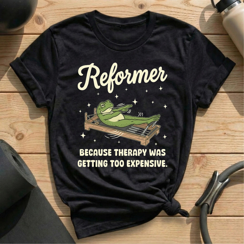 Reformer Cheaper T-shirt - in MindCloth Pilates Tshirt Collection