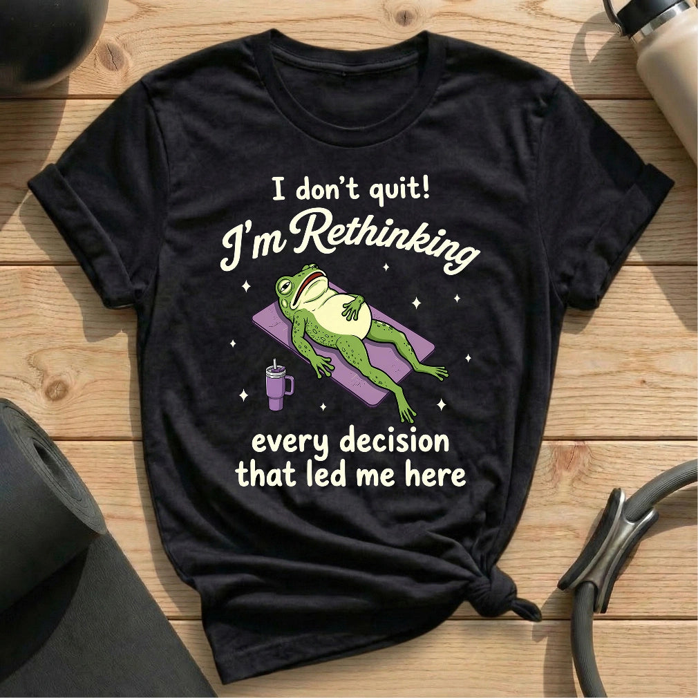 Rethinking T-shirt - in MindCloth Pilates Tshirt Collection