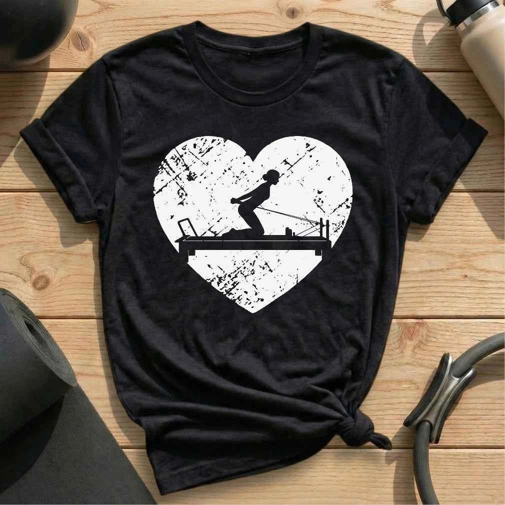 Retro Heart Pose T-shirt