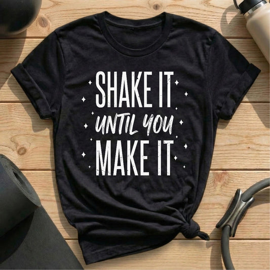 Shake It Make It T-shirt - in MindCloth Pilates Tshirt Collection