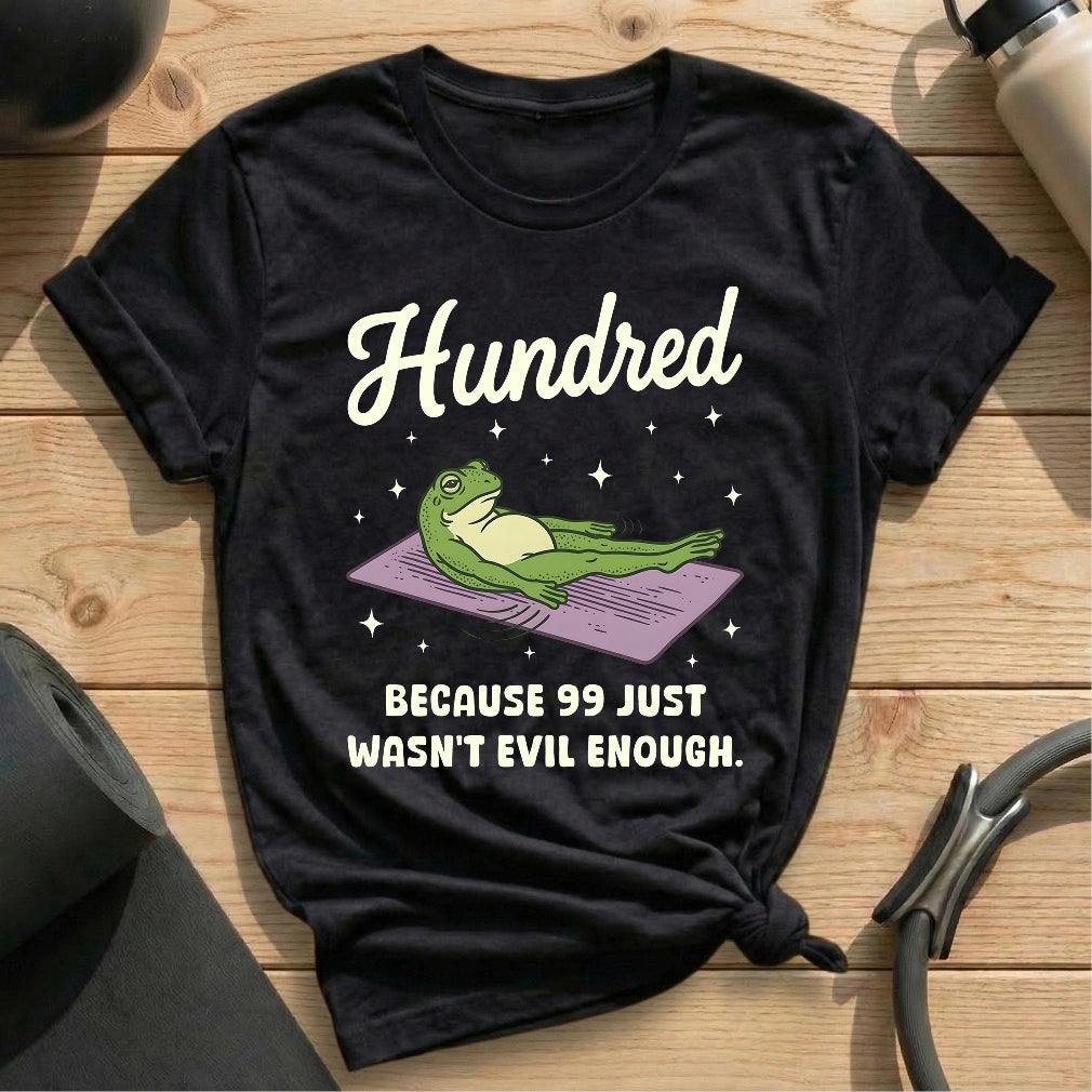 The Hundred Evil T-shirt - in MindCloth Pilates Tshirt Collection