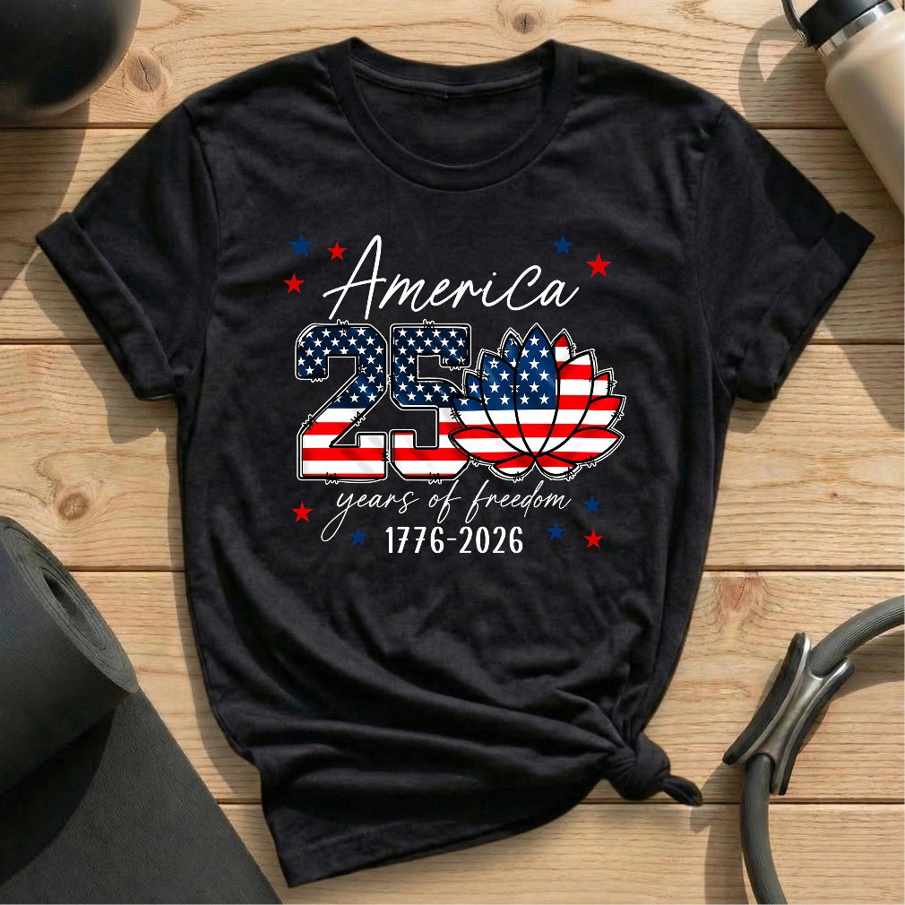 USA 250th Lotus T-shirt