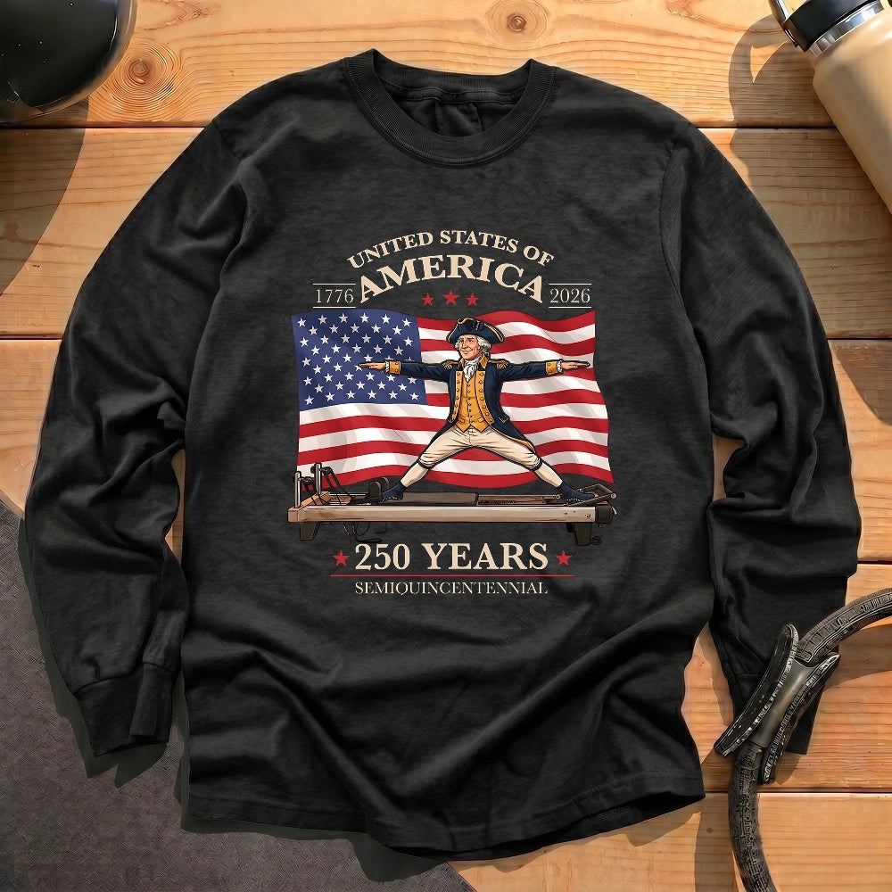 Washington 250th USA Long Sleeve T-shirt