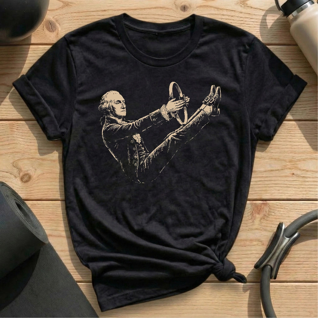 Washington Teaser T-shirt - in MindCloth Pilates Tshirt Collection