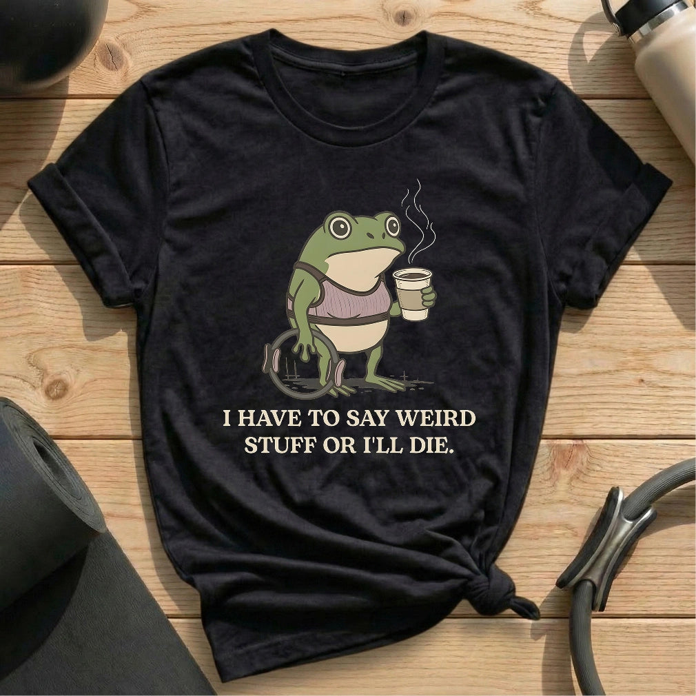 Weird Instructor T-shirt - in MindCloth Pilates Tshirt Collection