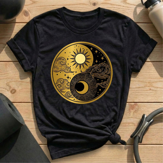 Yin Yang Sun Moon T-shirt