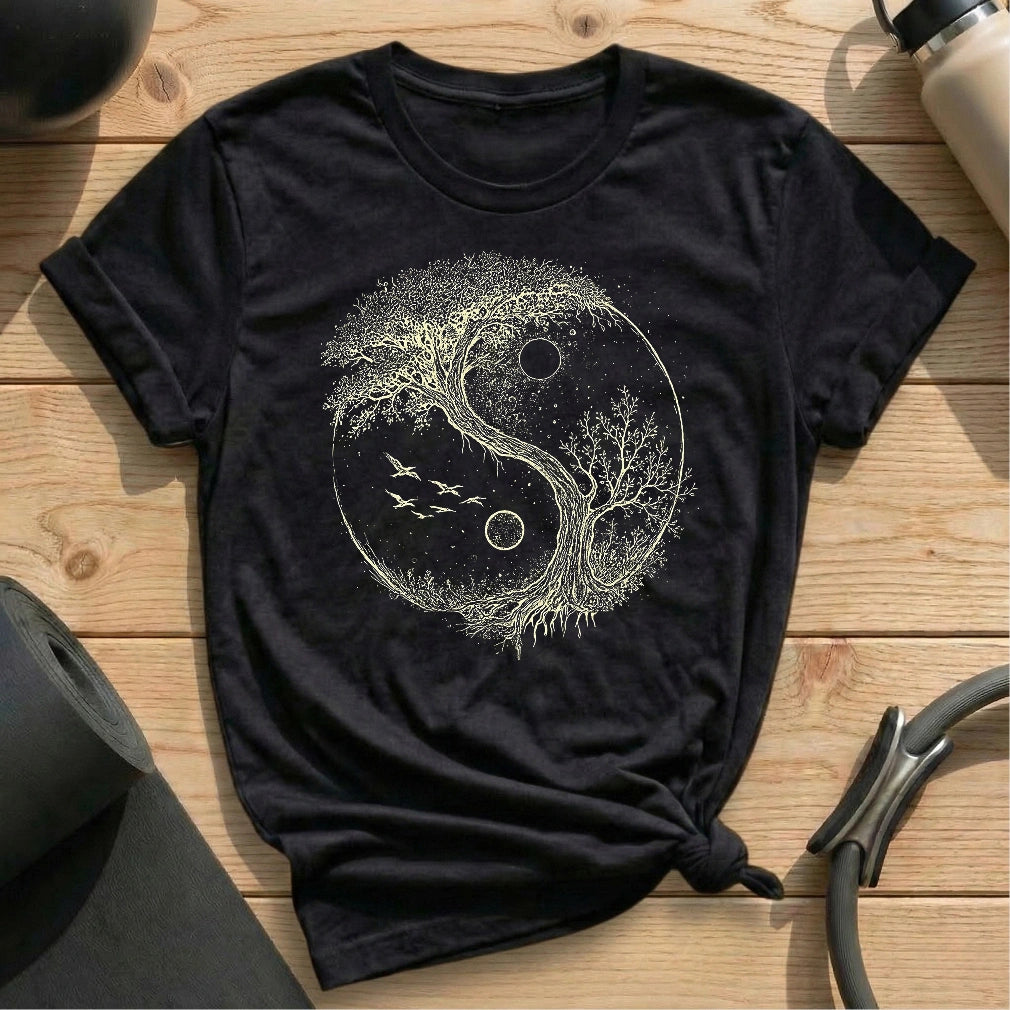 Yin Yang Tree T-shirt