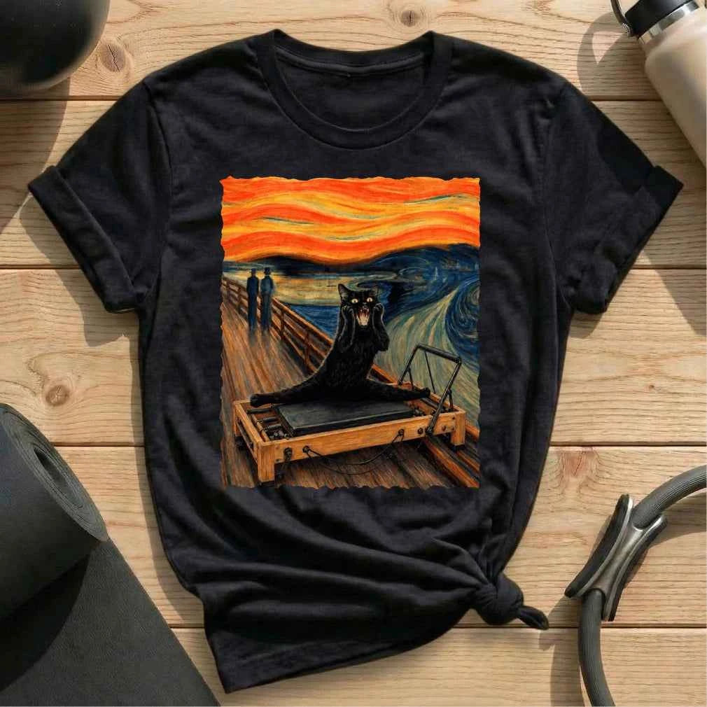 The Scream Cat T-shirt