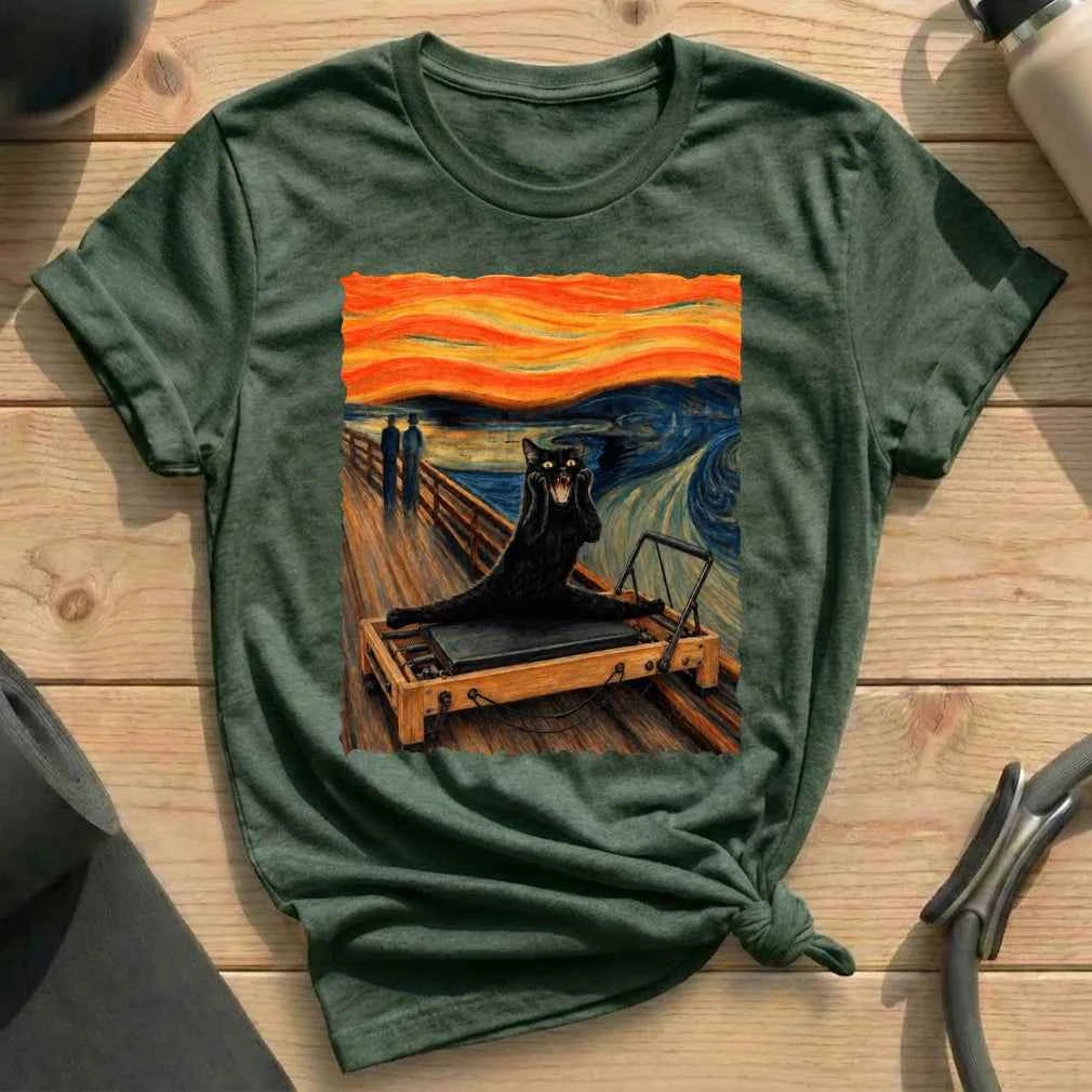 The Scream Cat T-shirt