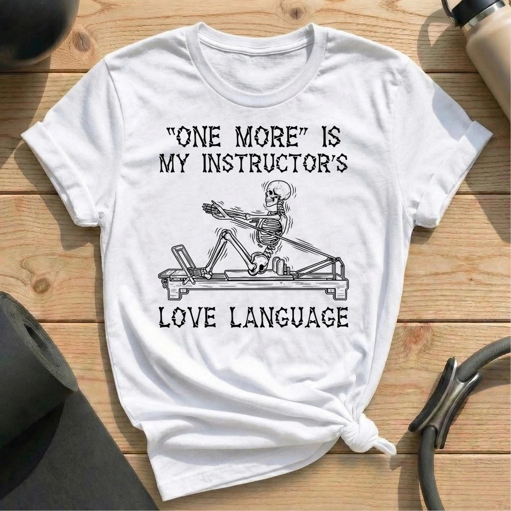 Love Language Instructor T-shirt