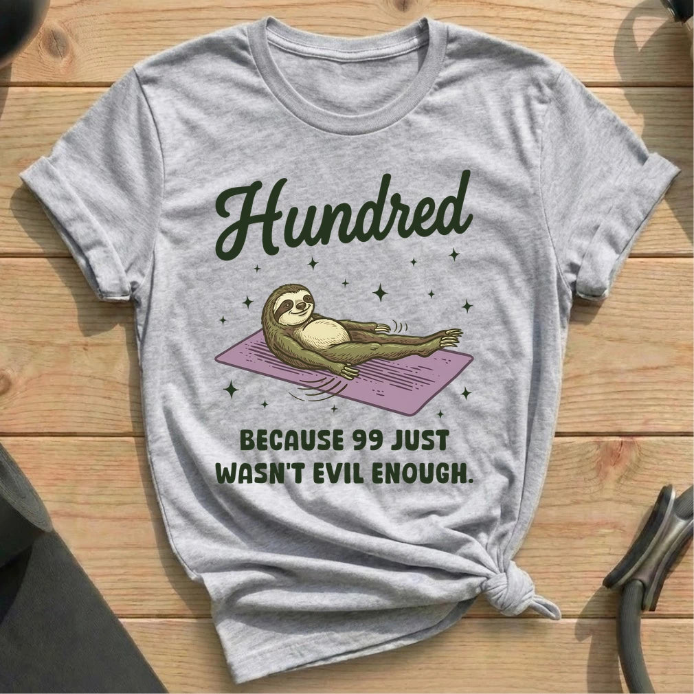 Sloth Hundred T-shirt