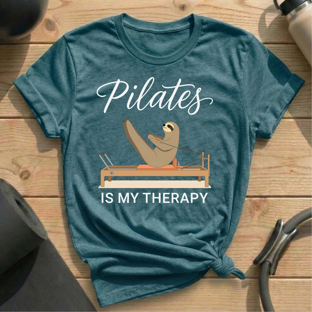 Sloth Therapy Pilates T-shirt