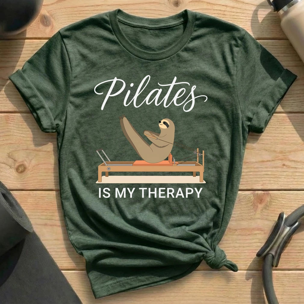 Sloth Therapy Pilates T-shirt