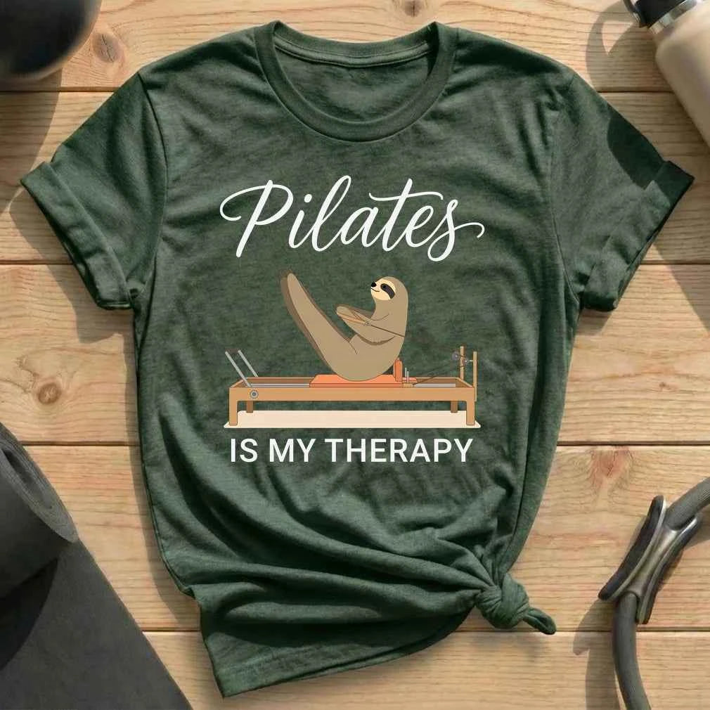 Sloth Therapy Pilates T-shirt