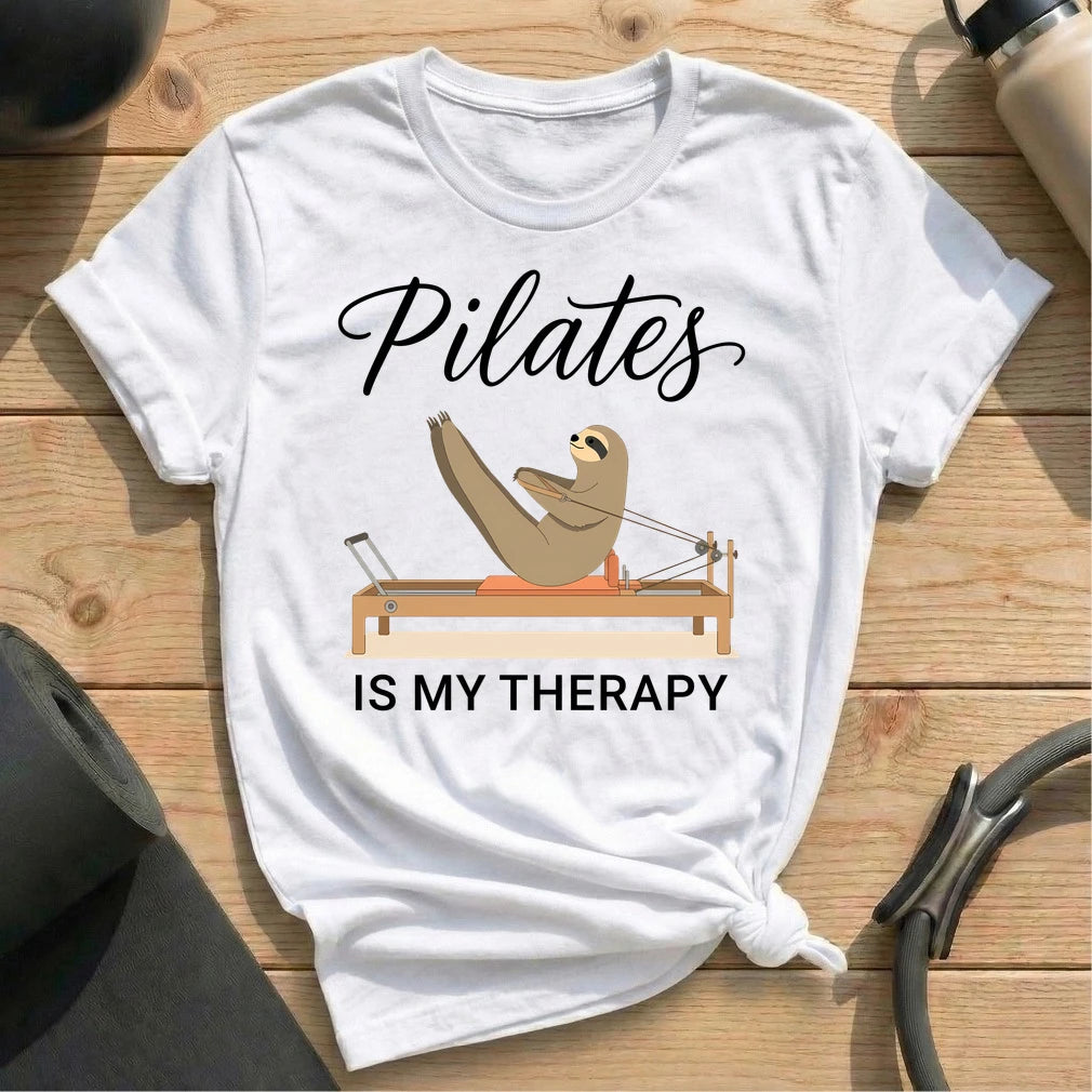 Sloth Therapy Pilates T-shirt