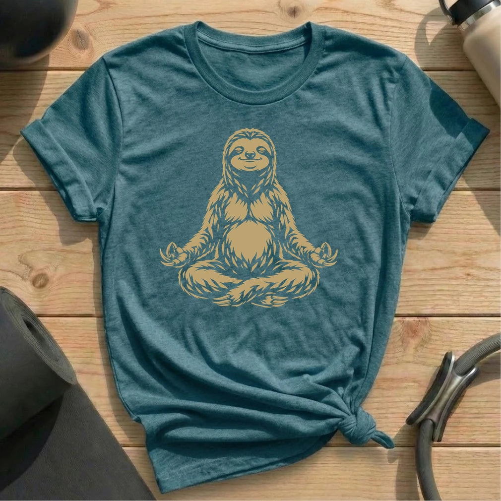 Meditate Sloth T-shirt