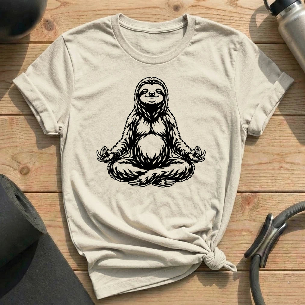 Meditate Sloth T-shirt